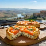 Bagels with Lox and Cream Cheese