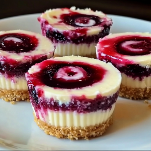 Berry Swirl Cheesecake