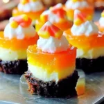 Candy Corn Cheese cakes