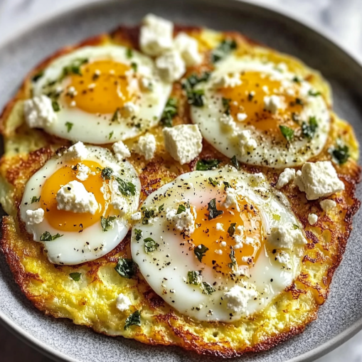 Feta Fried Eggs