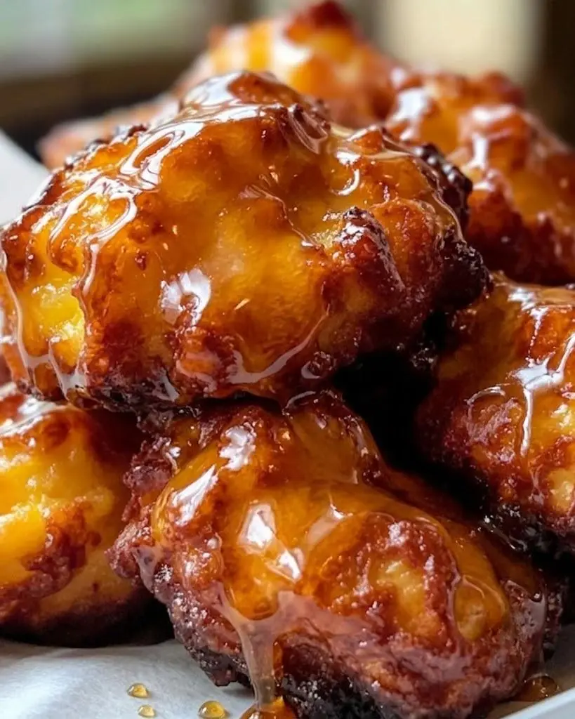 Fresh Peach Fritters Recipe