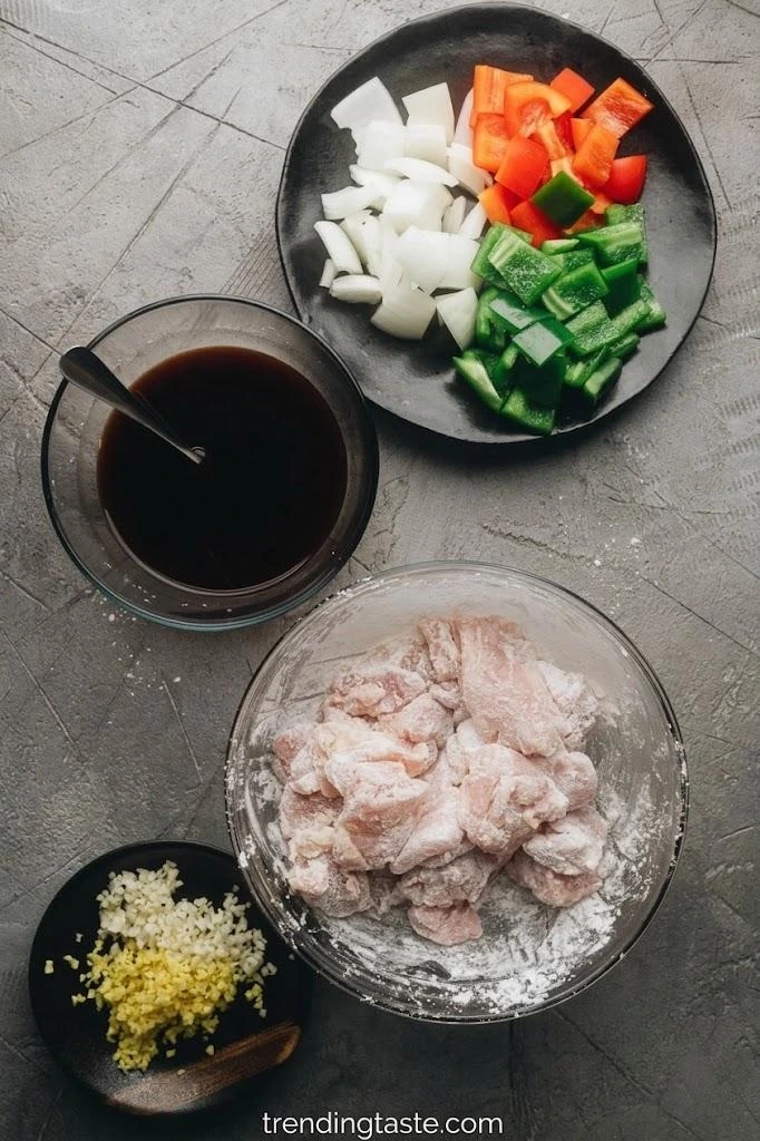 sweet and sour chicken air fryer