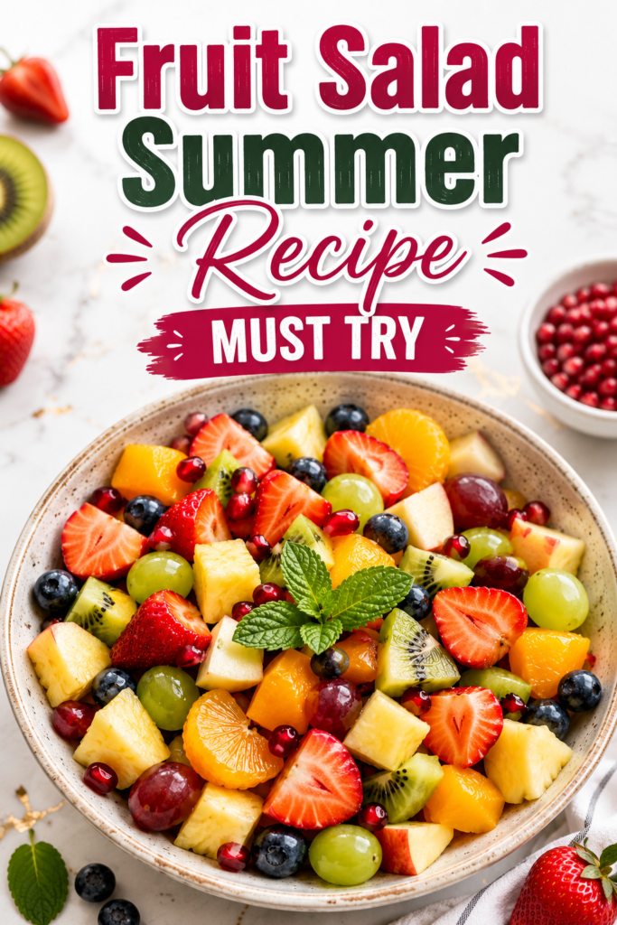 Fruit Salad Summer Recipe