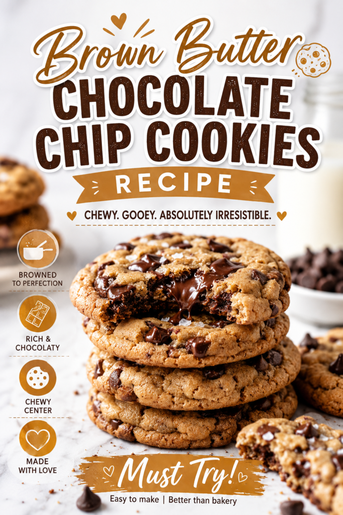 Brown Butter Chocolate Chip Cookies Recipe