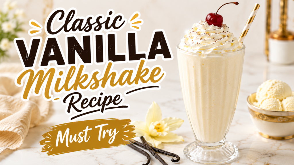 Vanilla Milkshake Recipes