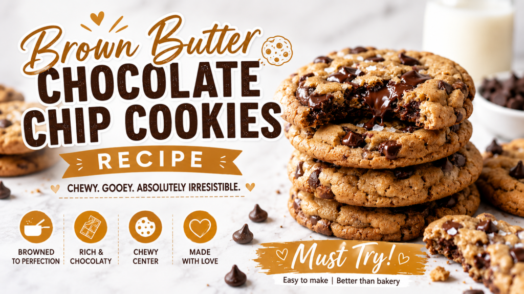 Brown Butter Chocolate Chip Cookies Recipe