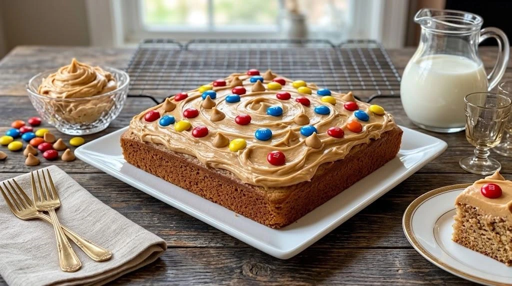Banana Peanut Butter Cake Recipe