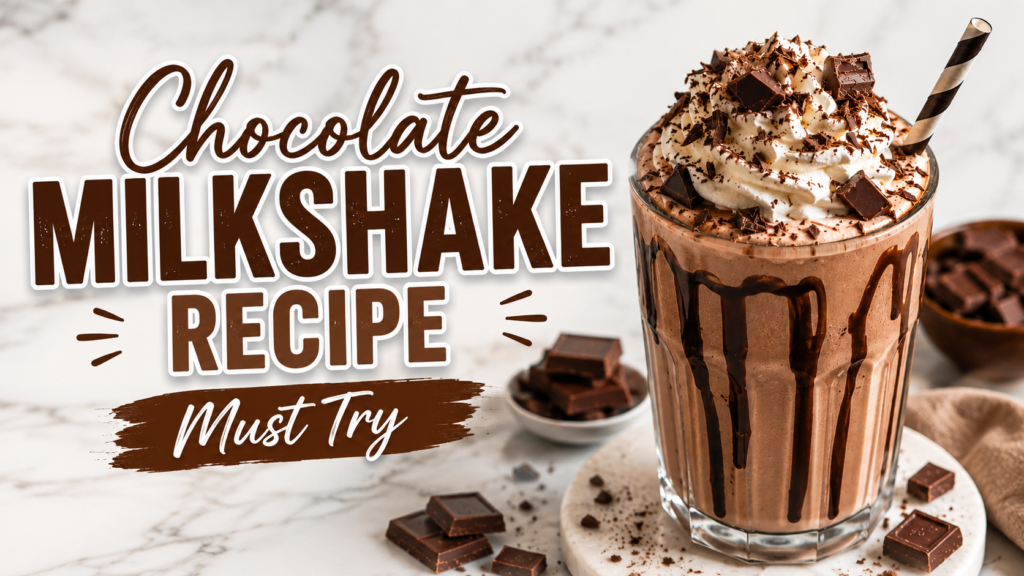 Chocolate Milkshake Recipes