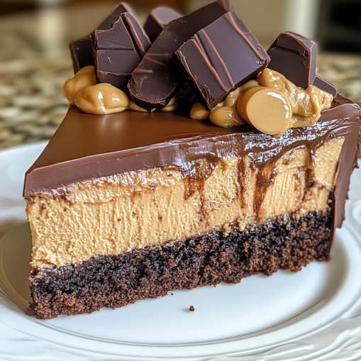 Chocolate Peanut Butter Cheesecake Cake A Decadent