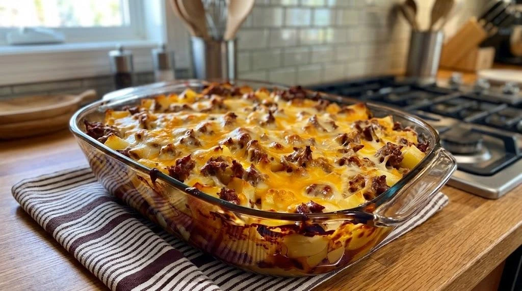 Classic Meat & Potato Casserole Hearty Recipe