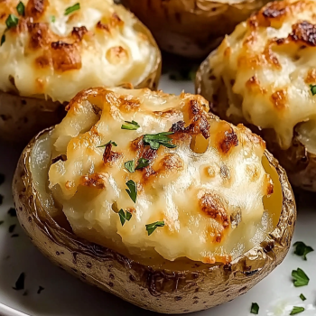 French Onion Stuffed Potatoes Recipe