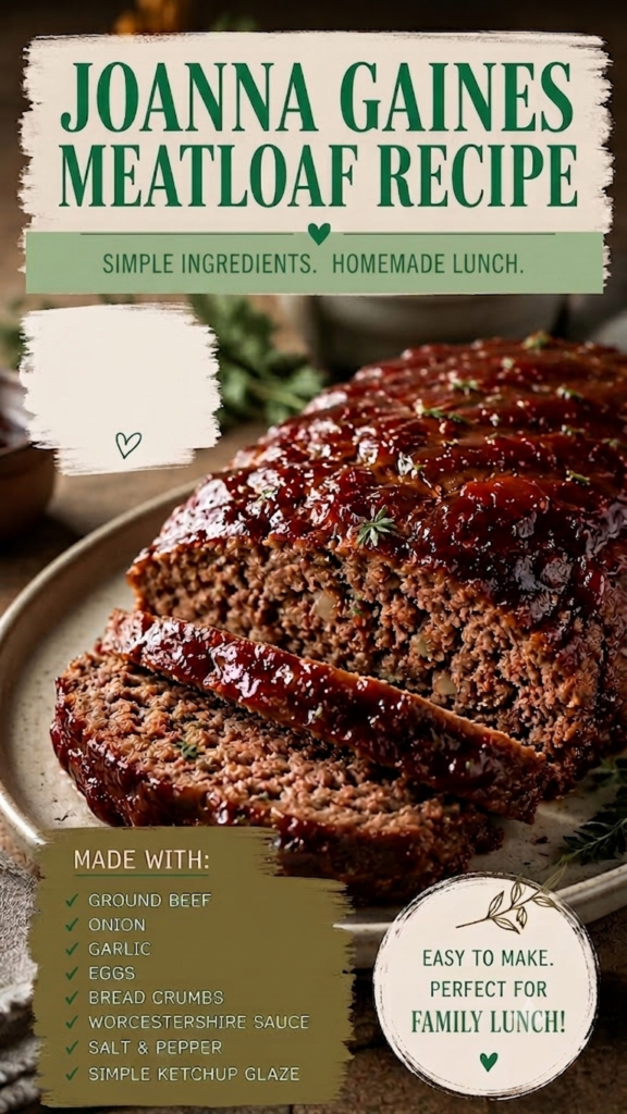 Joanna Gaines Meatloaf Recipe