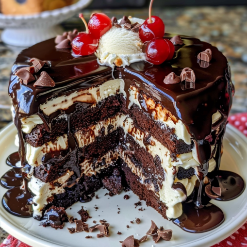 Hot Ice Cream Cake
