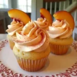 Peach Bellini Cupcakes Light and Fruity Recipe