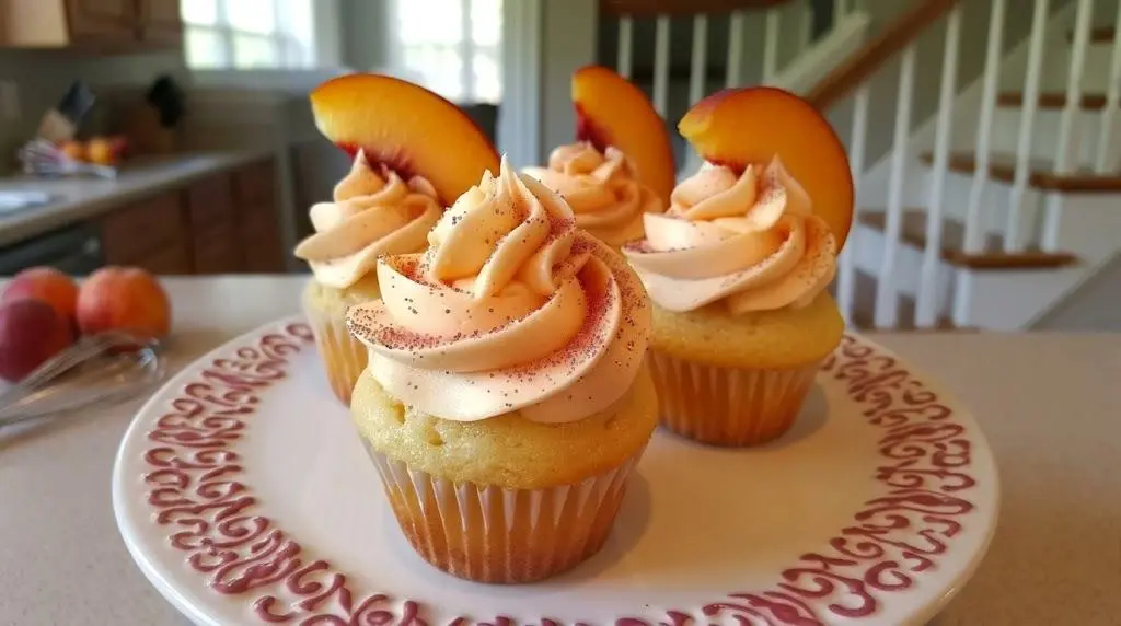 Peach Bellini Cupcakes Light and Fruity Recipe