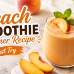 Peach Smoothie Summer Recipe