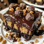 Peanut Butter Cup Dump Recipe Decadent and easy Cake
