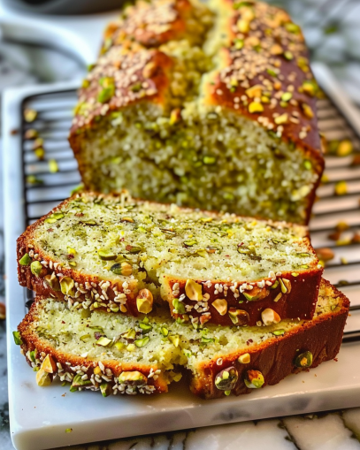 Pistachio Lemon Breakfast Bread Perfectly Recipe