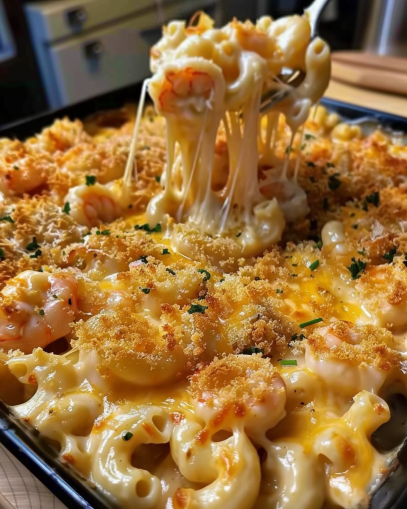 Seafood Mac and Cheese Recipe , Savory & Perfect