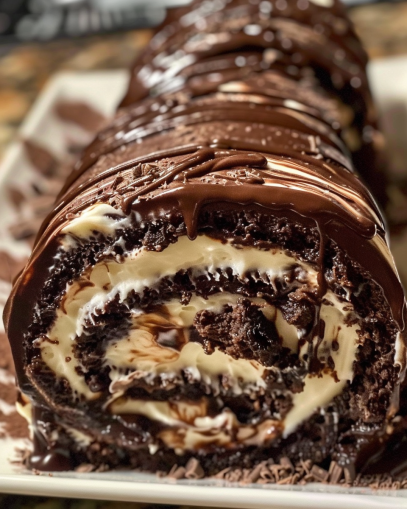 Swirled Chocolate Indulgence Roll Recipe Decadent & Easy