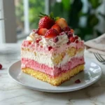 Tropical Strawberry Split Cake Delicious Twist Recipe