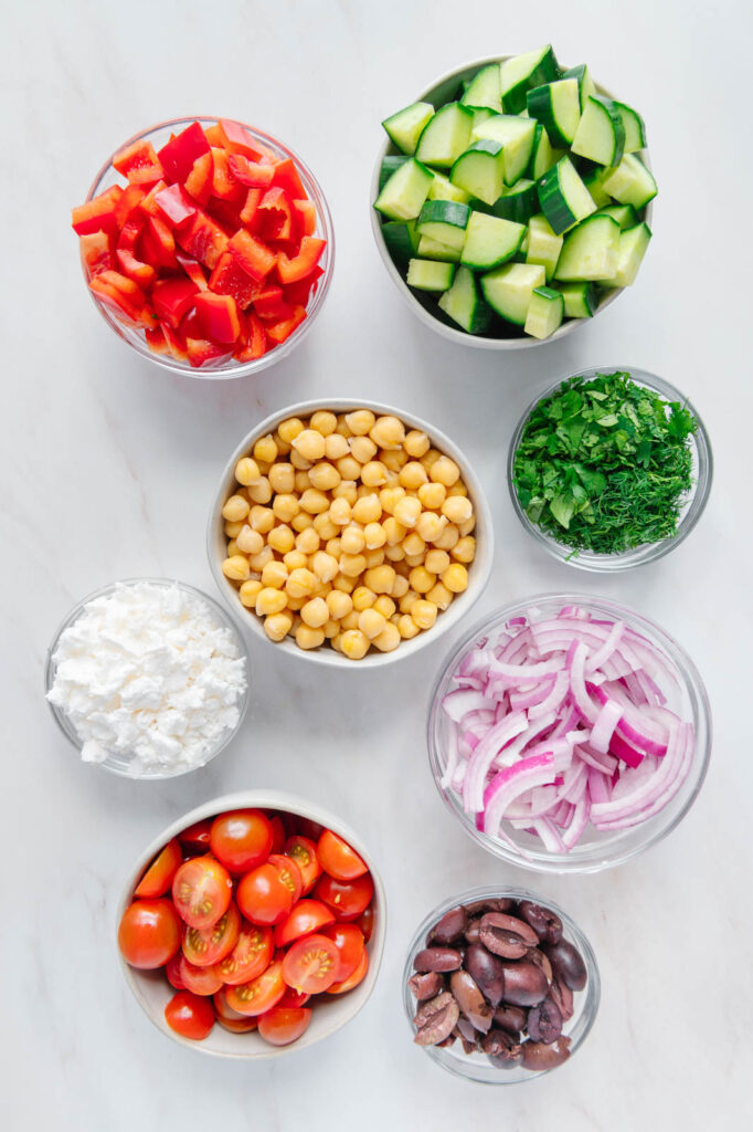 Mediterranean Chickpea Salad