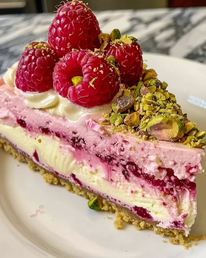 Delicious Raspberry Cheesecake