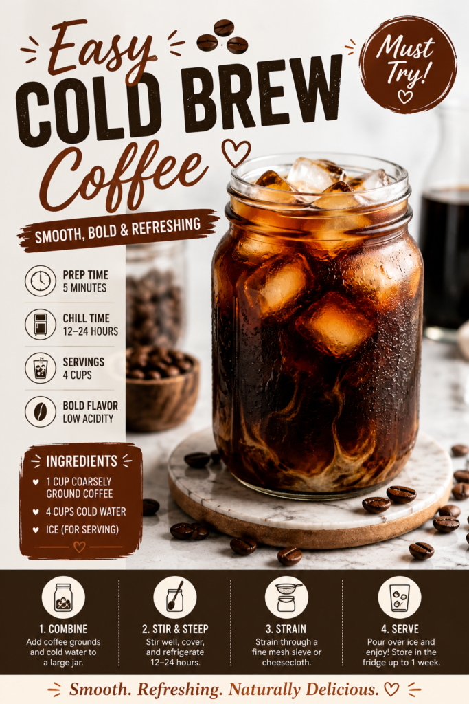 cold brew recipe