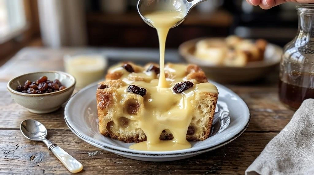 Bread Vanilla Sauce