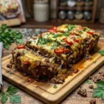 Philly Cheesesteak Meatloaf Recipe