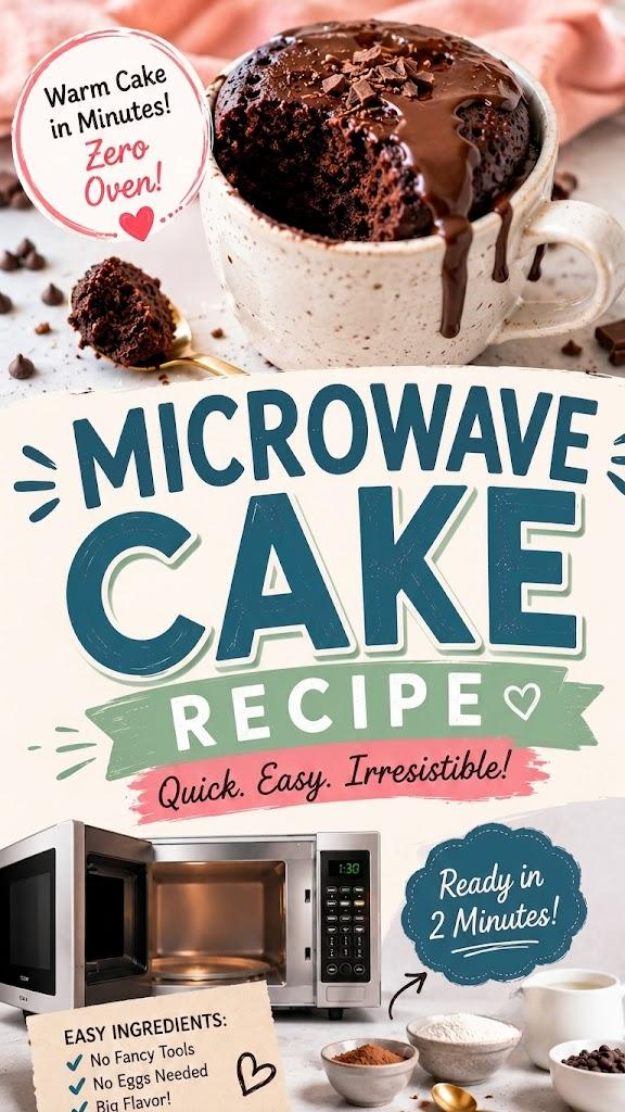Microwave Cake Recipe