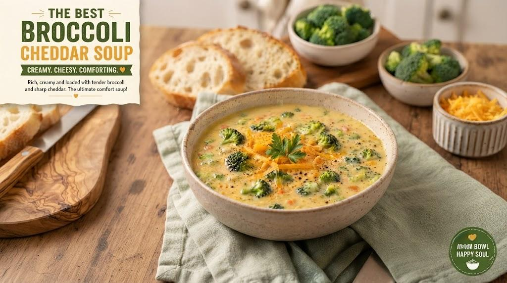 Best Soup Recipe Broccoli Cheddar Soup Recipe