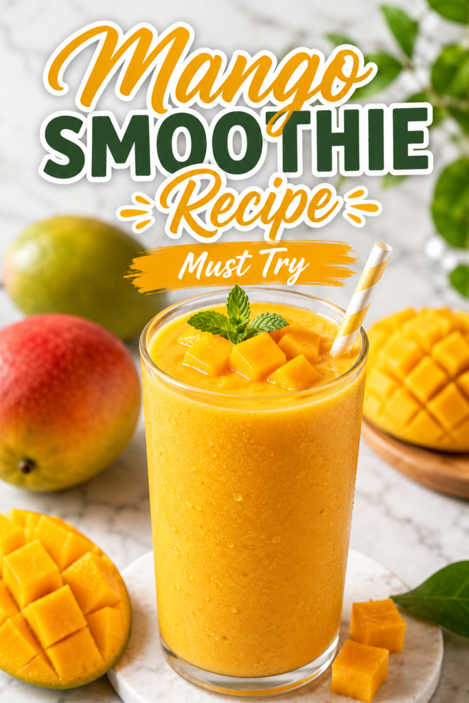 mango smoothie recipe