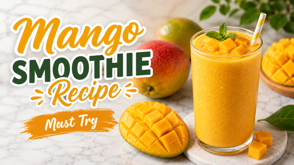 mango smoothie recipe