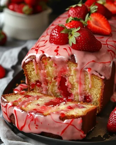 irresistible Strawberry Cake Recipe – Moist, Delicious, and Easy